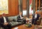 دیدار جابری انصاری با رئیس پارلمان لبنان