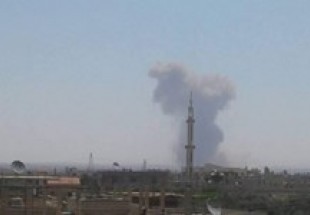 حمله هوایی رژیم صهیونیستی به حماه و واکنش پدافندی سوریه
