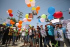 Gazan children’s protest against blockade  <img src="/images/picture_icon.png" width="13" height="13" border="0" align="top">