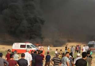 Palestinian protester shot dead, 120 injured in Israel’s raid on Gaza Strip demos