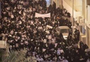 بحرین میں "البلاد القدیم" کے مقام پر عوام کے احتجاجی مظاہرے