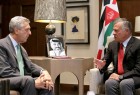 ملك الأردن يستعرض مع غراندي انعكاسات أزمة النزوح السوري