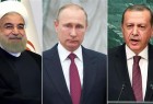 President Rouhani to host Erdogan, Putin for Syria talks