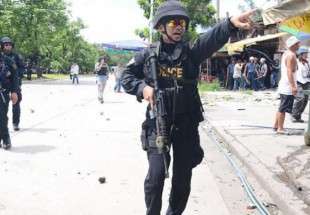 قتيل و15 جريحا بانفجار قنبلة في جنوب الفيليبين