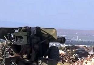 الجيش السوري  يدمر مقرات وتحصينات للتنظيمات الإرهابية  في ريف حماة الشمالي