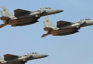 سعودیی جنگی طیاروں کی  شدید بمباری