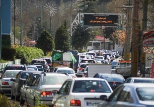 ​ترافیک سنگین در محور کرج - چالوس و تهران-آمل