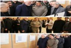 افتتاح نمایشگاه نقش وزارت امور خارجه در دوران دفاع مقدس با حضور ظریف