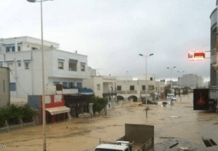 مقتل 4 اشخاص في فيضانات تونس