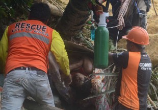 حصيلة ضحايا الانهيارين الأرضيين الكبيرين في الفلبين تصل إلى 95