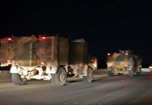 رتل عسكري تركي يدخل إدلب