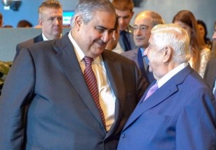 معانی مصافحه گرم وزیر خارجه بحرین از همتای سوری خود