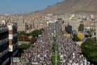 صنعاء تشهد مسيرة "ثورة ضد تحالف الإجرام والتجويع"