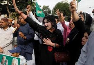 شہباز شریف کی گرفتاری کے خلاف احتجاجی مظاہرے