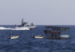 کاهش محدوده ماهیگیری صیادان نوار غزه