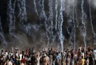 حمله جنگنده رژیم صهیونیستی به تظاهرات کنندگان فلسطینی در غزه/نتانیاهو: اگر اوضاع انسانی غزه خوب نشود حمله نظامی می کنیم