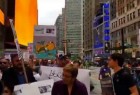 مسيرة تطالب بوقف العدوان على اليمن في نيويورك