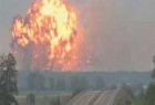 انفجارات في مخزن أسلحة في اوكرانيا و إجلاء نحو عشرة آلاف شخص