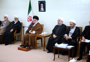 رہبرانقلاب اسلامی کی عدلیہ کے سربراہاں سے ملاقات