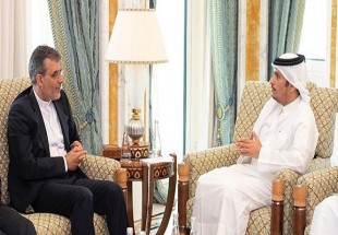 ​"جابری انصاری" با وزیر خارجه قطر دیدار کرد