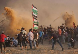 مجروحیت دهها فلسطینی در 30مین راهپیمایی بازگشت