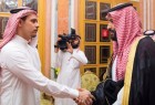 صلاح خاشقجي نجل الصحافي السعودي جمال خاشقجي لحظة لقائه بن سلمان