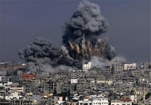 ​جنگنده‌های رژیم صهیونیستی پایگاه‌های مقاومت در غزه را بمباران کردند