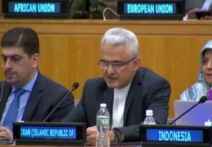 مندوب ایران في اللجنة الثالثة للجمعیة العامة للامم المتحدة محمد حسني نجاد