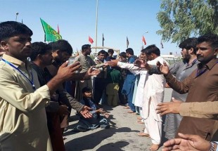 ورود بیش از ۶۷ هزار زائر پاکستانی اربعین از طریق میرجاوه