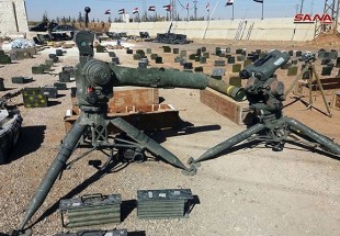 کشف زرادخانه اسلحه های اسرائیلی و آمریکایی در حومه قنیطره