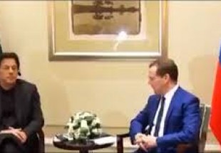 پاکستان اور روس کے وزرائے اعظم کی ملاقات
