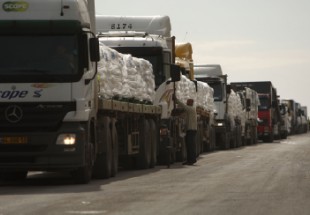 Israeli settlers block aid trucks entering Gaza