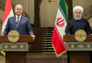 عراق صدر کی صدر روحانی سے ملاقات میں باہمی امور پر تبادلہ خیال