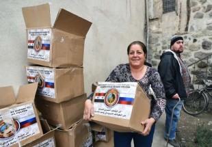 مساعدات روسية لمتضرري  الحرب في سورية