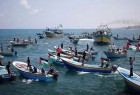 اصابات جراء اعتداء الاحتلال على المسير البحري الـ17 شمال غزة