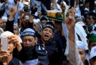 تظاهرات انتخاباتی هزاران مسلمان در پایتخت اندونزی
