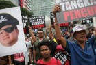 راهپیمائی  مسلمانان مالزی برای دفاع از حقوق خود