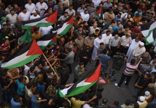 مسيرة في رام الله تنديدا بجريمة إعدام الاحتلال ثلاثة فلسطينيين