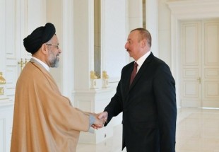 Amicable relations between Iran, Azerbaijan expands: Aliyev