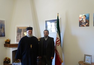 Greece bishop hails religious coexistence in Iran