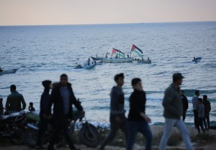 14 إصابة بقمع الاحتلال المسير البحري الـ21 شمال القطاع