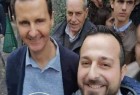 بازدید بشار اسد و خانواده اش از روستایی در شمال شرق «طرطوس»