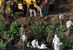 کشف اجساد غیرنظامیان کشته شده توسط ائتلاف آمریکایی در «الرقه»