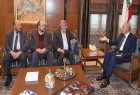 دیدار هیأتی از جنبش حماس با رئیس پارلمان لبنان