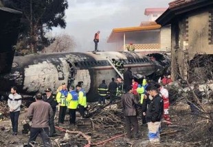 Boeing 707 cargo plane crashes in Iran