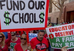 US Democrats support teachers’ strike in Los Angeles
