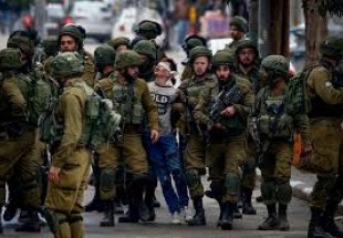 غاصب صیہونی فوج نے بے گناہ متعدد فلسطینیوں کو گرفتار کریا