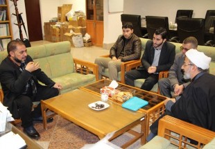 دیدار رئیس موسسه خیریه زَرزُوریه سوریه با معاون پژوهشگاه مطالعات تقریبی