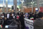 مذيعة PRESS TV مرضية هاشمي تصل طهران