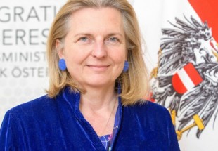 وزيرة خارجية النمسا: سيستمر التعاون الأوروبي مع إيران